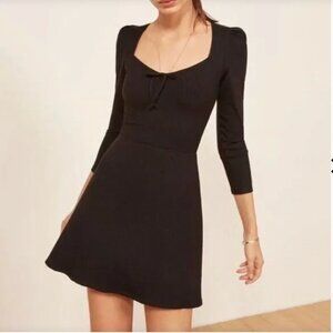 Reformation Annabella sweetheart mini dress size M